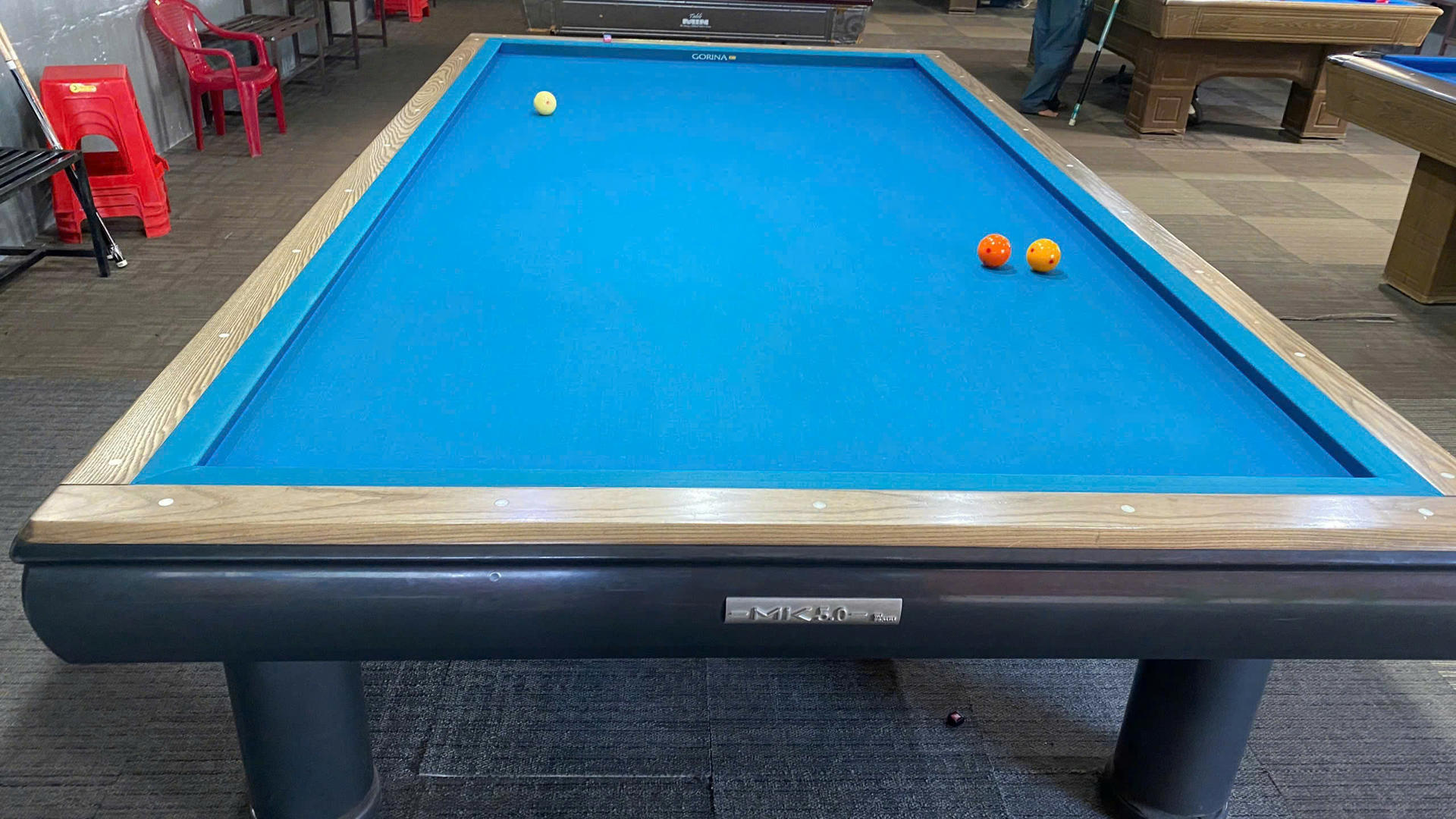 Bàn cũ mẫu MIK 5.0 (bàn Carom) (bàn cũ)